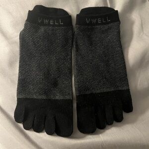 VWELL cotton toe socks